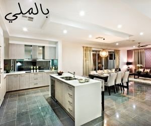 مطبخ مستوحى من ألوان الطبيعة