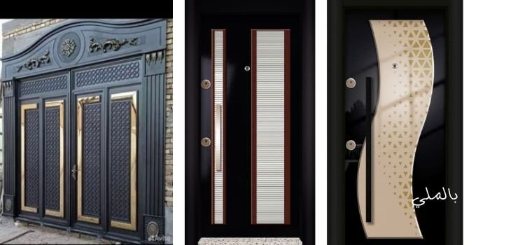 باب حديد خارجي