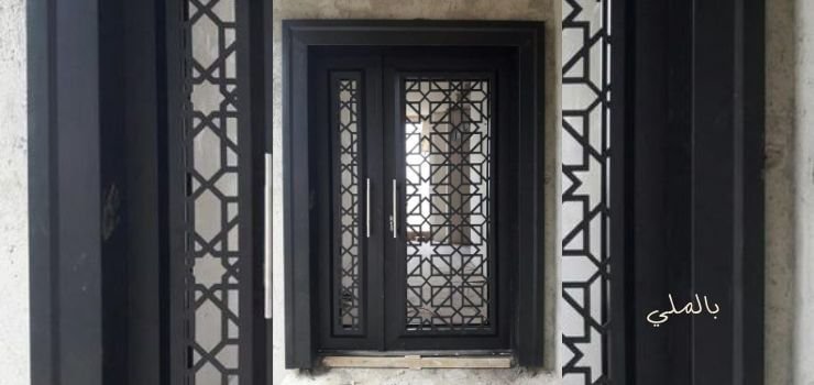 باب حديد سحاب